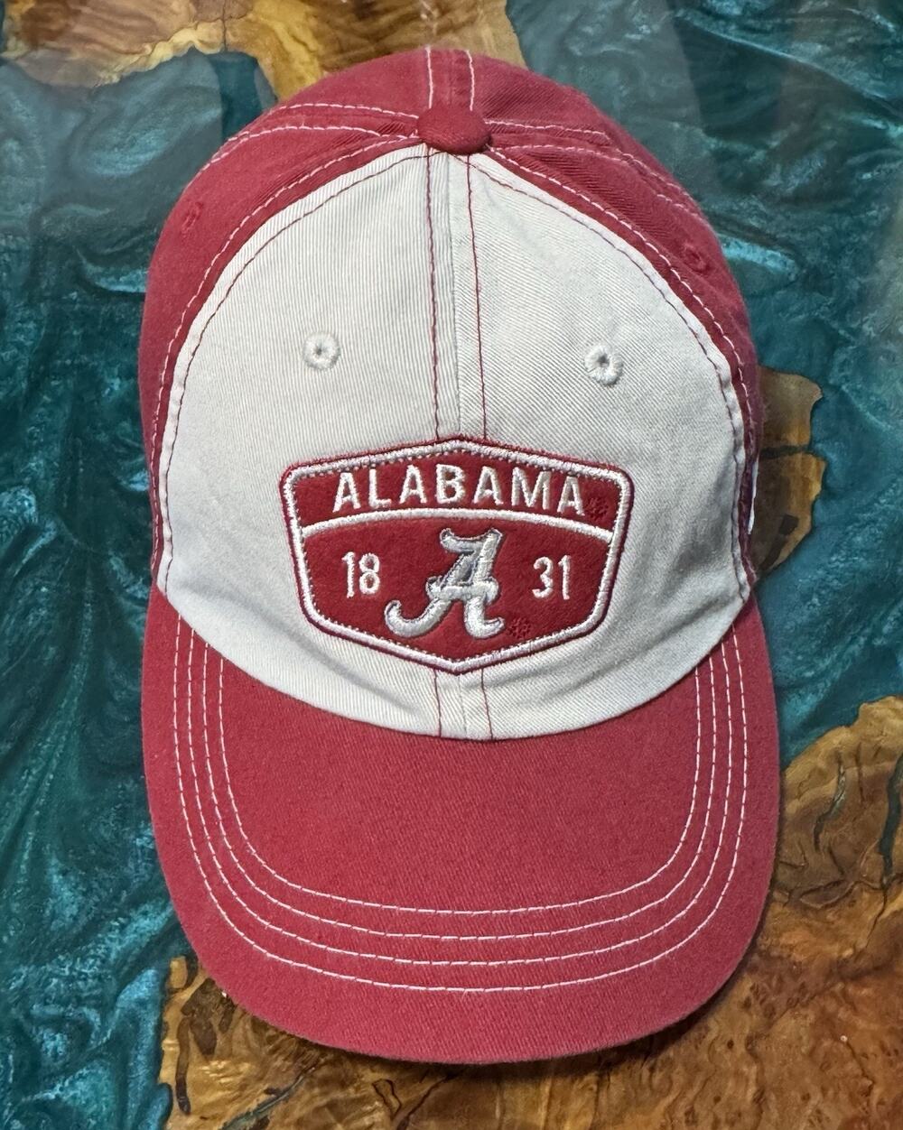 Russell Alabama Crimson Tide Strapback Hat Cap Script A YOUTH